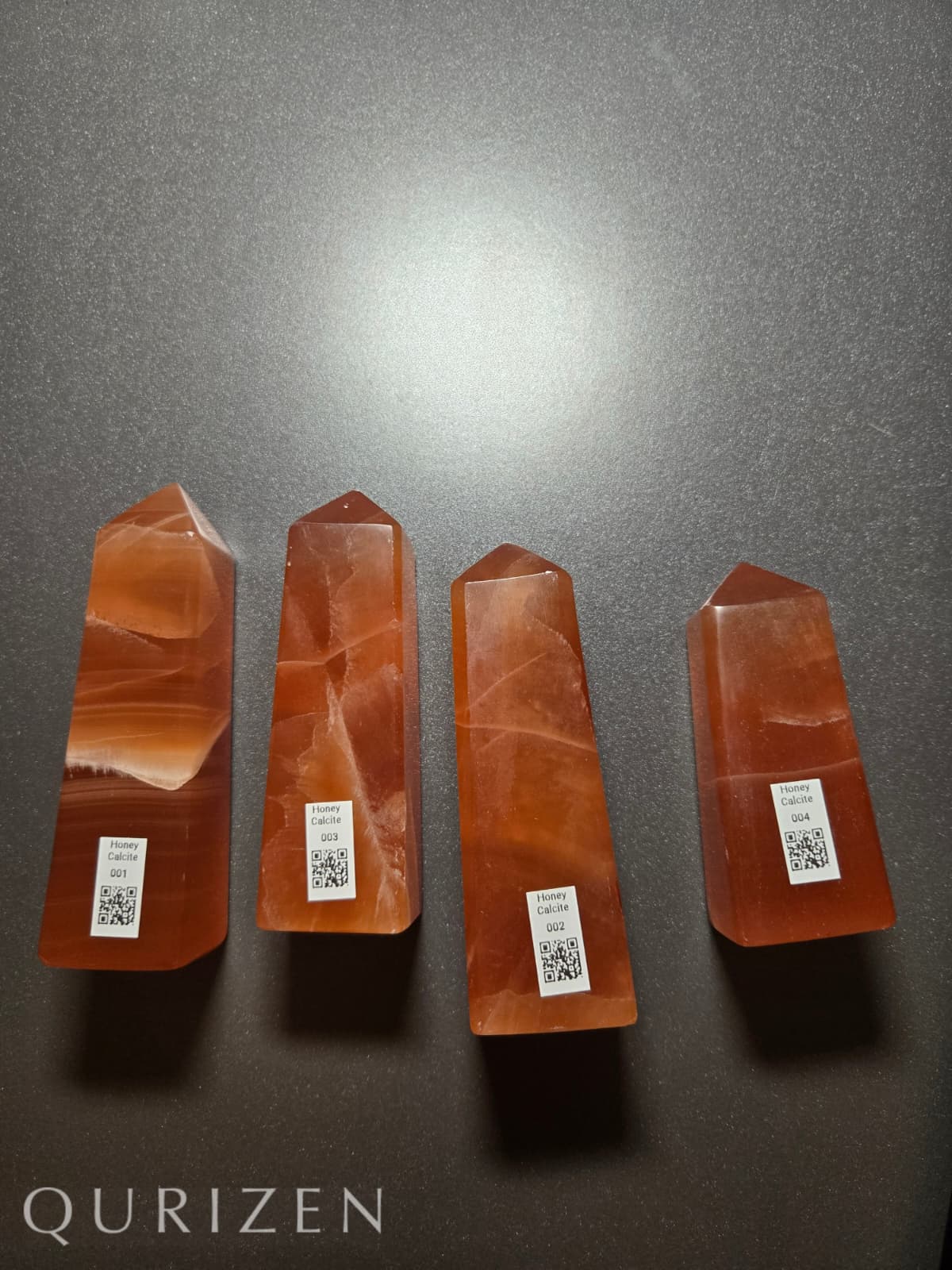 Honey Calcite Tower