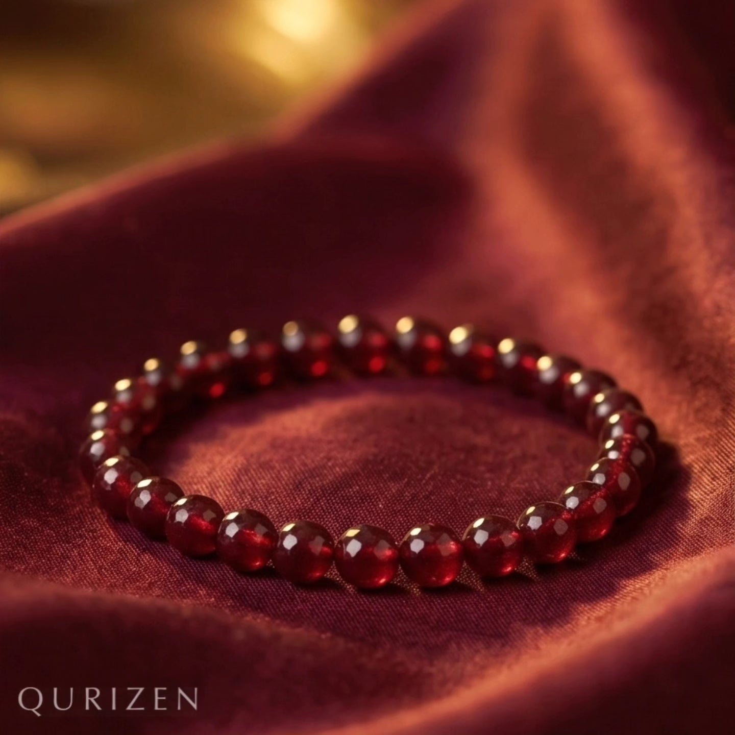 Handmade Garnet Bracelet