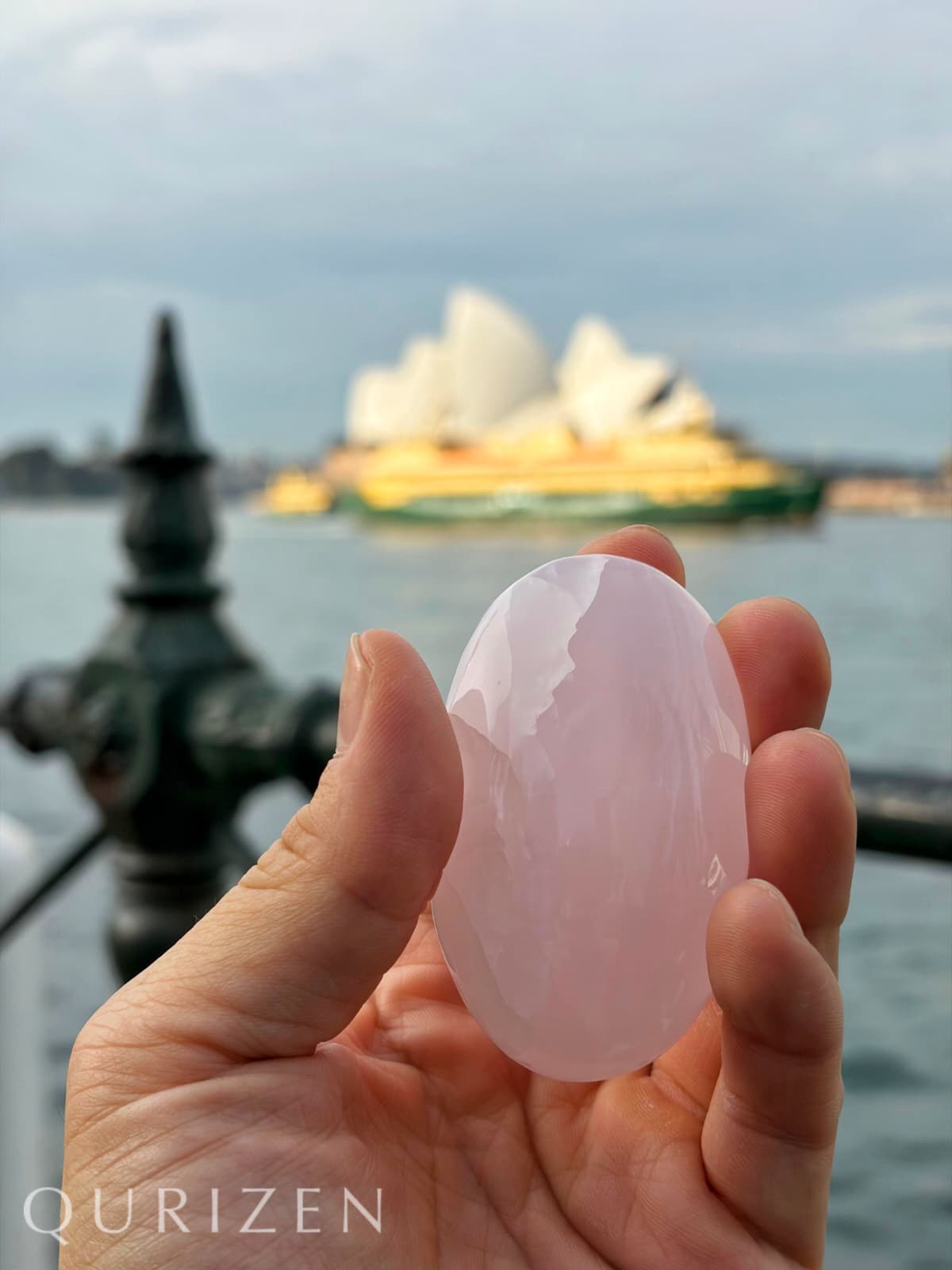 Rose Quartz Palm Stones