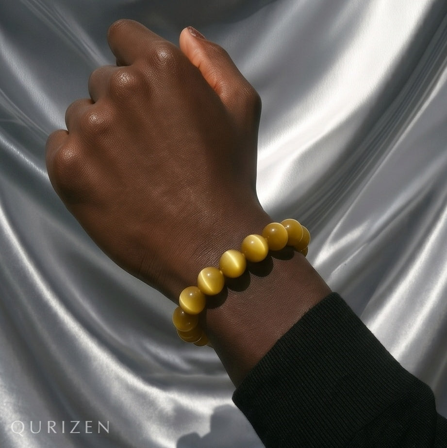 Handmade Golden Tiger Eye Bracelet