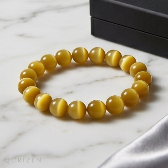 Handmade Golden Tiger Eye Bracelet
