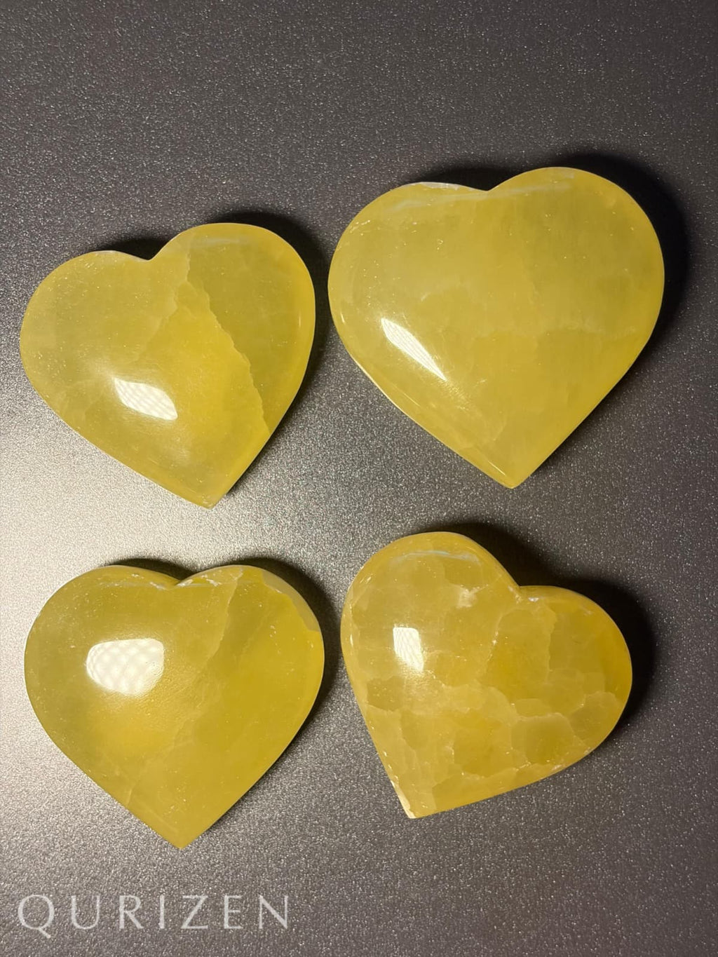 Leman Calcite Heart