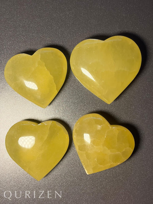 Leman Calcite Heart