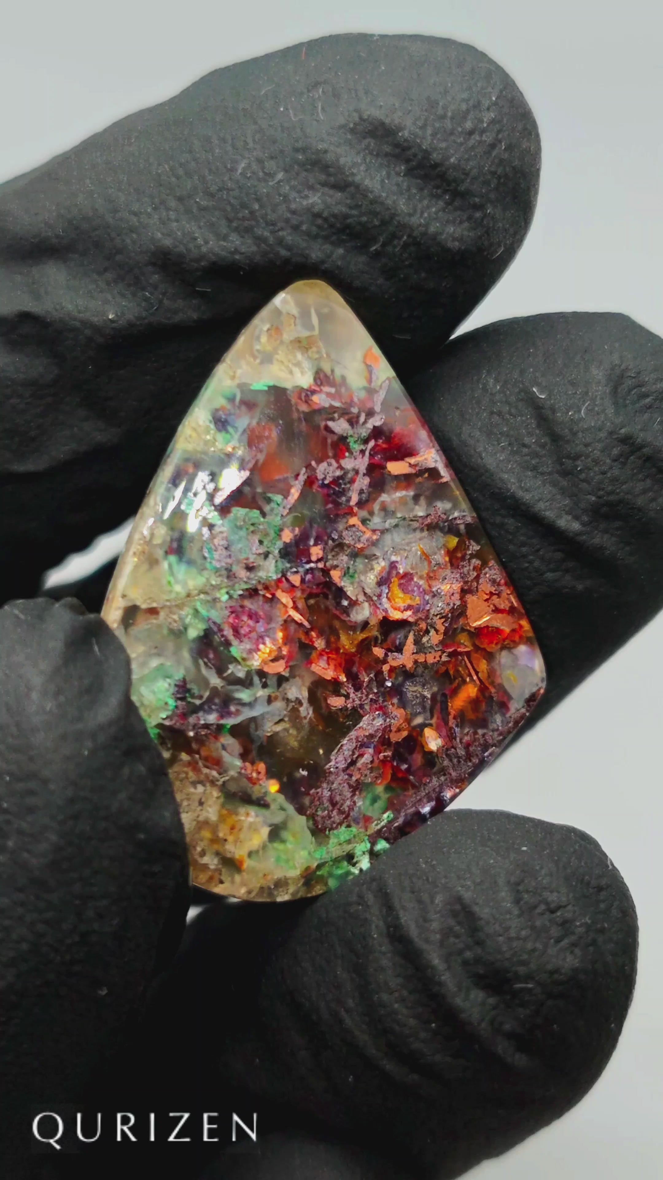 Premium Copper Chrysocolla Cab Polished (Cabochon)