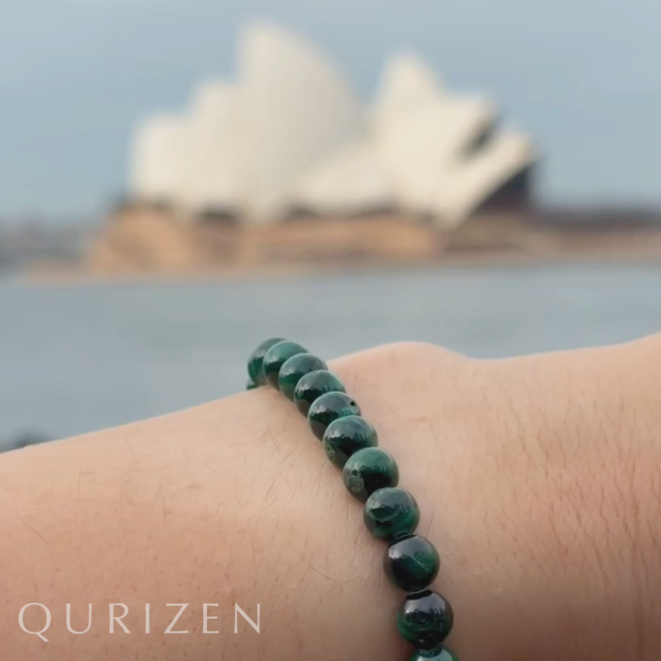 Malachite Crystal Bracelet