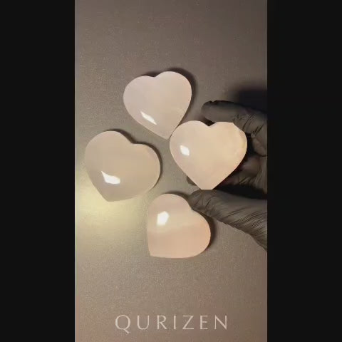 Rose Quartz Heart