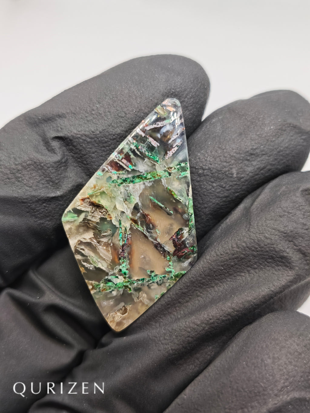 Premium Copper Chrysocolla Cab Polished (Cabochon)