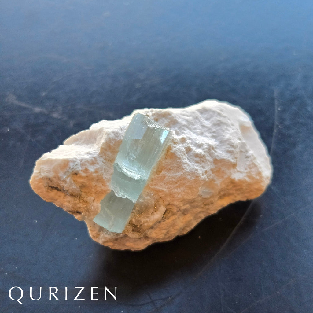 Natural Aquamarine Crystal on Matrix – Pakistan