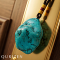 Natural Turquoise Hanging Ornament