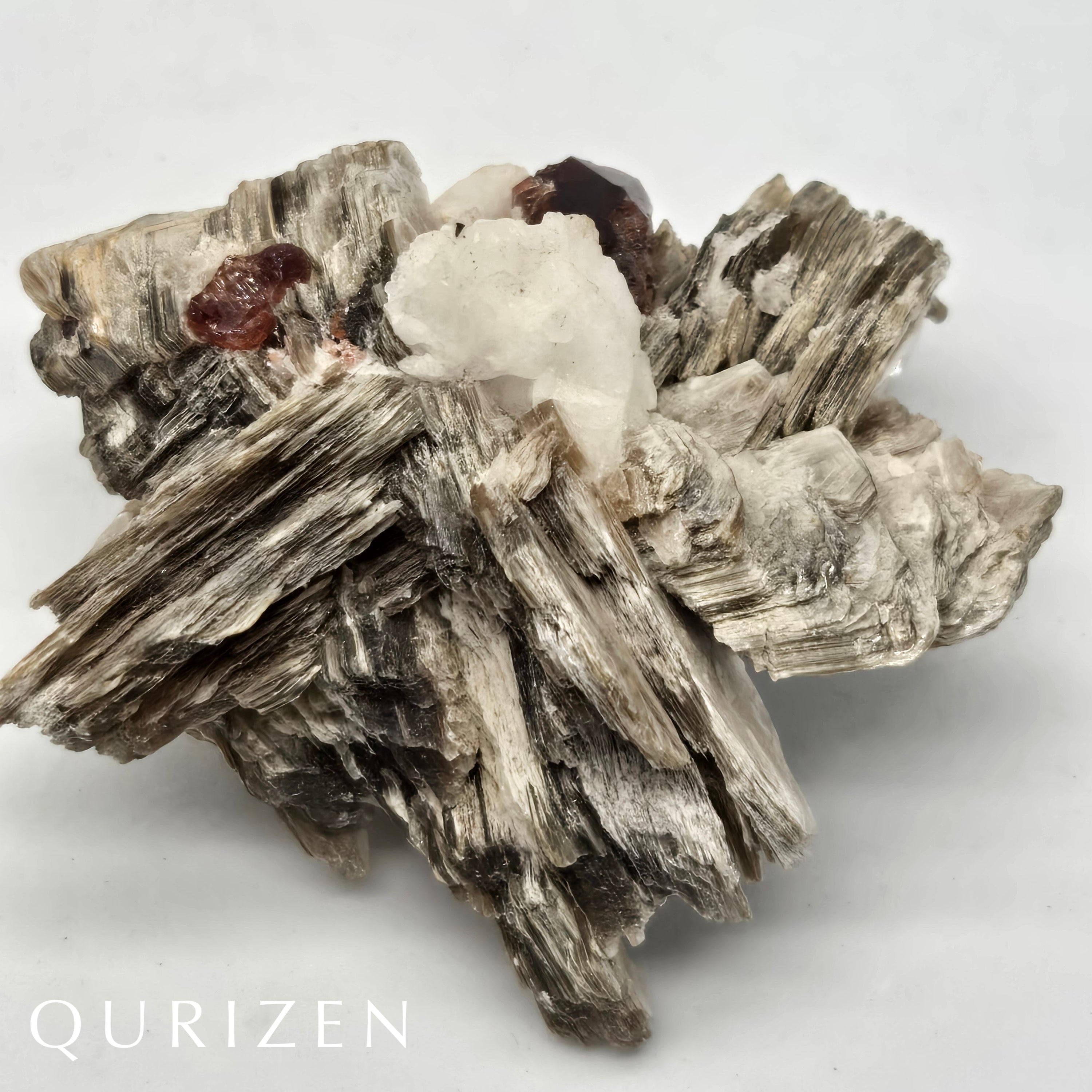 Garnet Star | Garnet on Mica with Feldspar – Pakistan