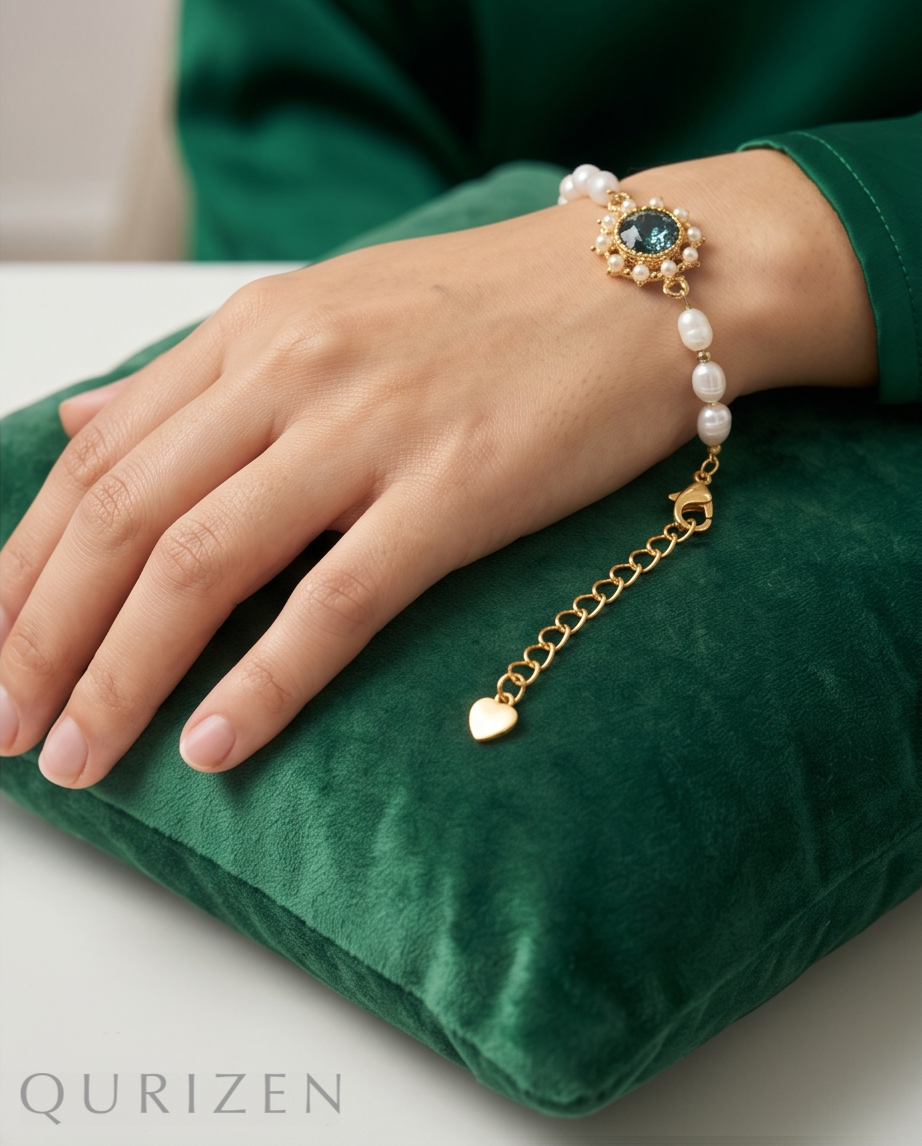 The Midnight Pearl Bracelet