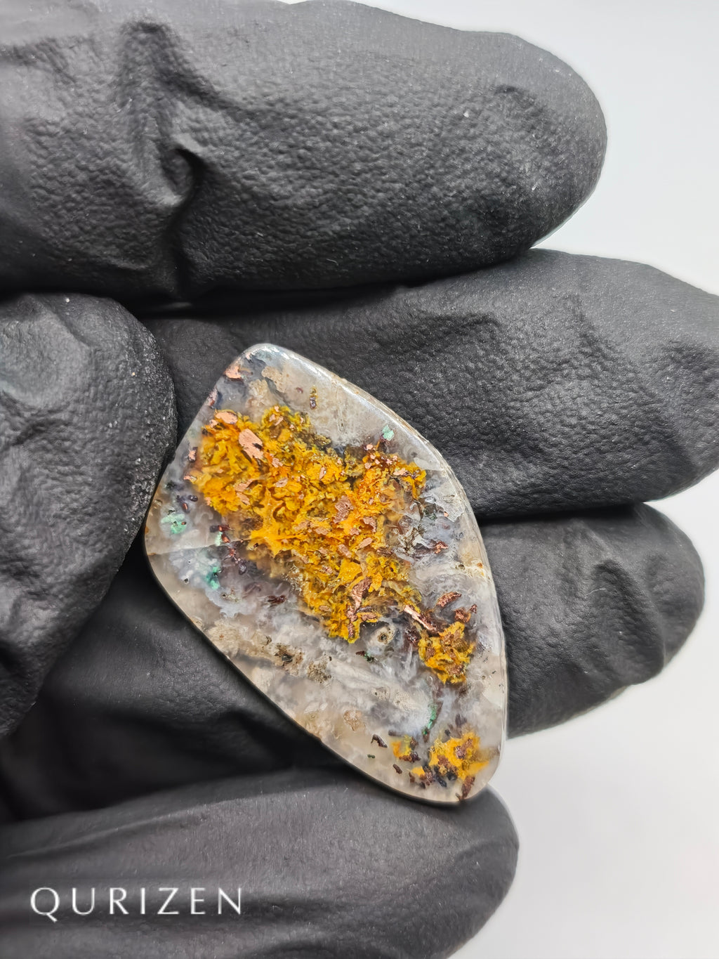 Premium Copper Chrysocolla Cab Polished (Cabochon)