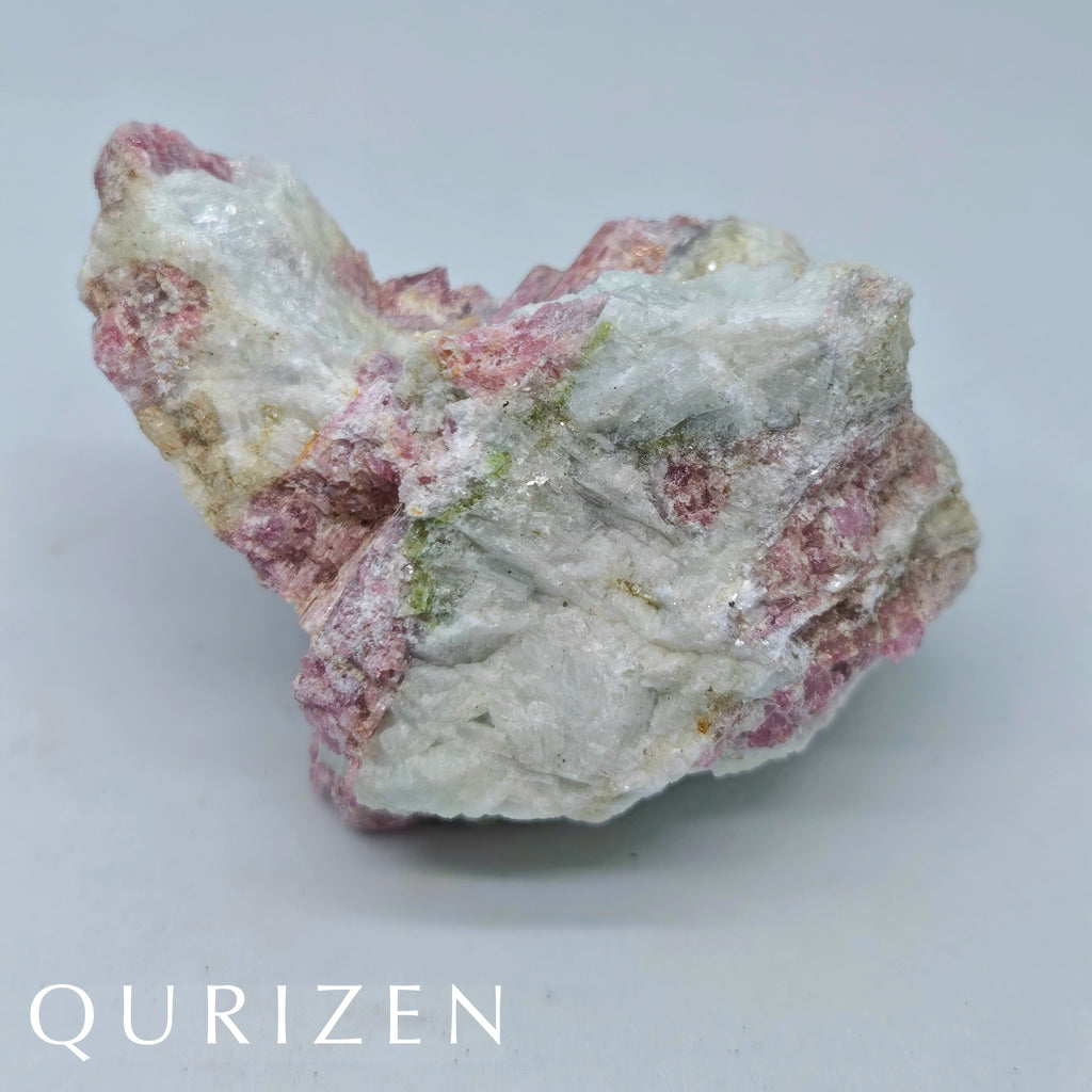 Natural Pink Tourmaline in Quartz Matrix | Collector Mineral Specimen