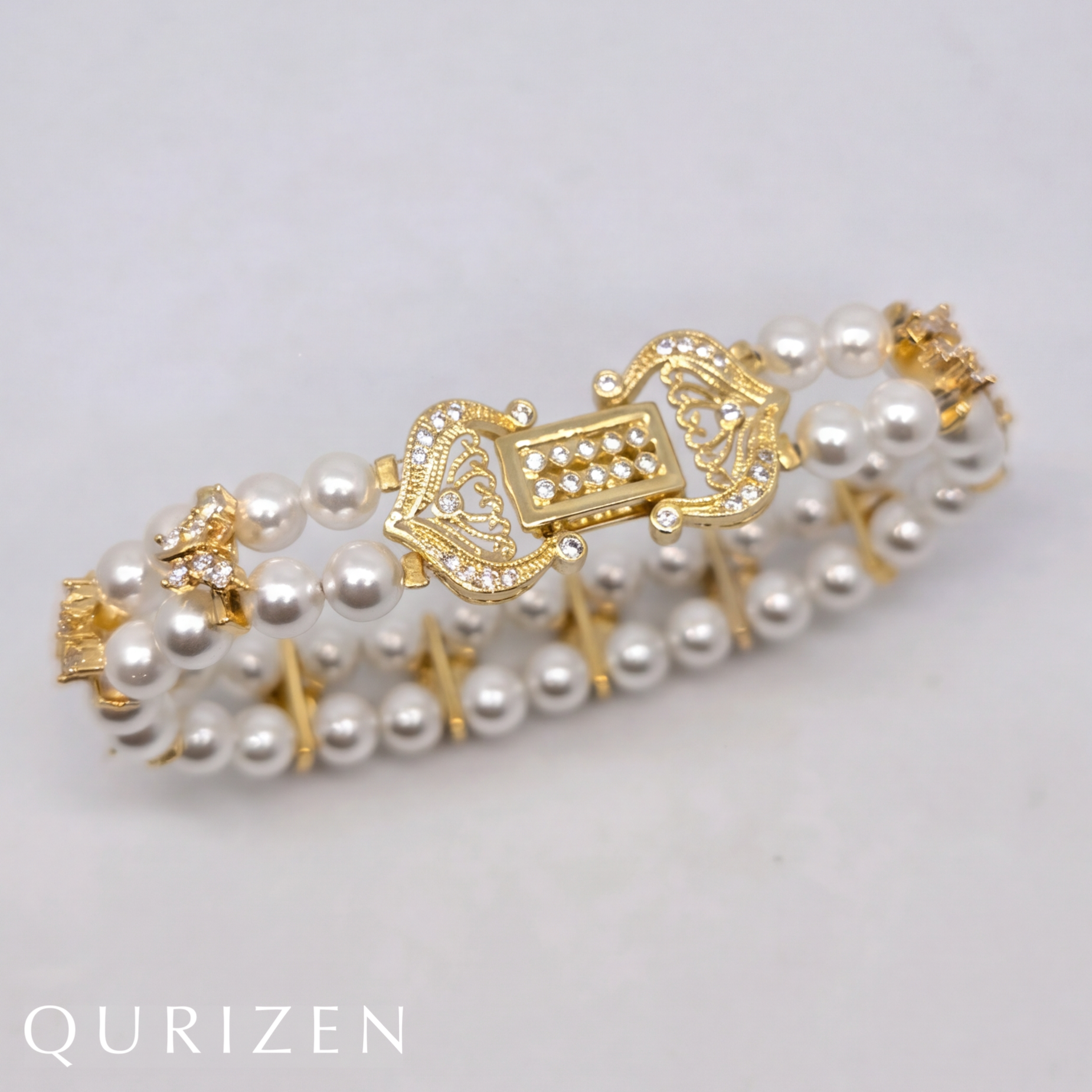Royal Pearl Bracelet | Handcrafted Freshwater Pearls