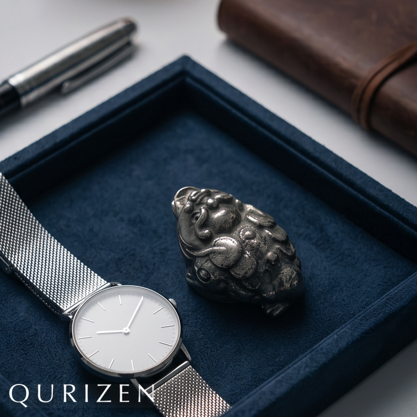 Imperial Pyrite Fortune Toad | Hand-Carved Mineral Sculpture