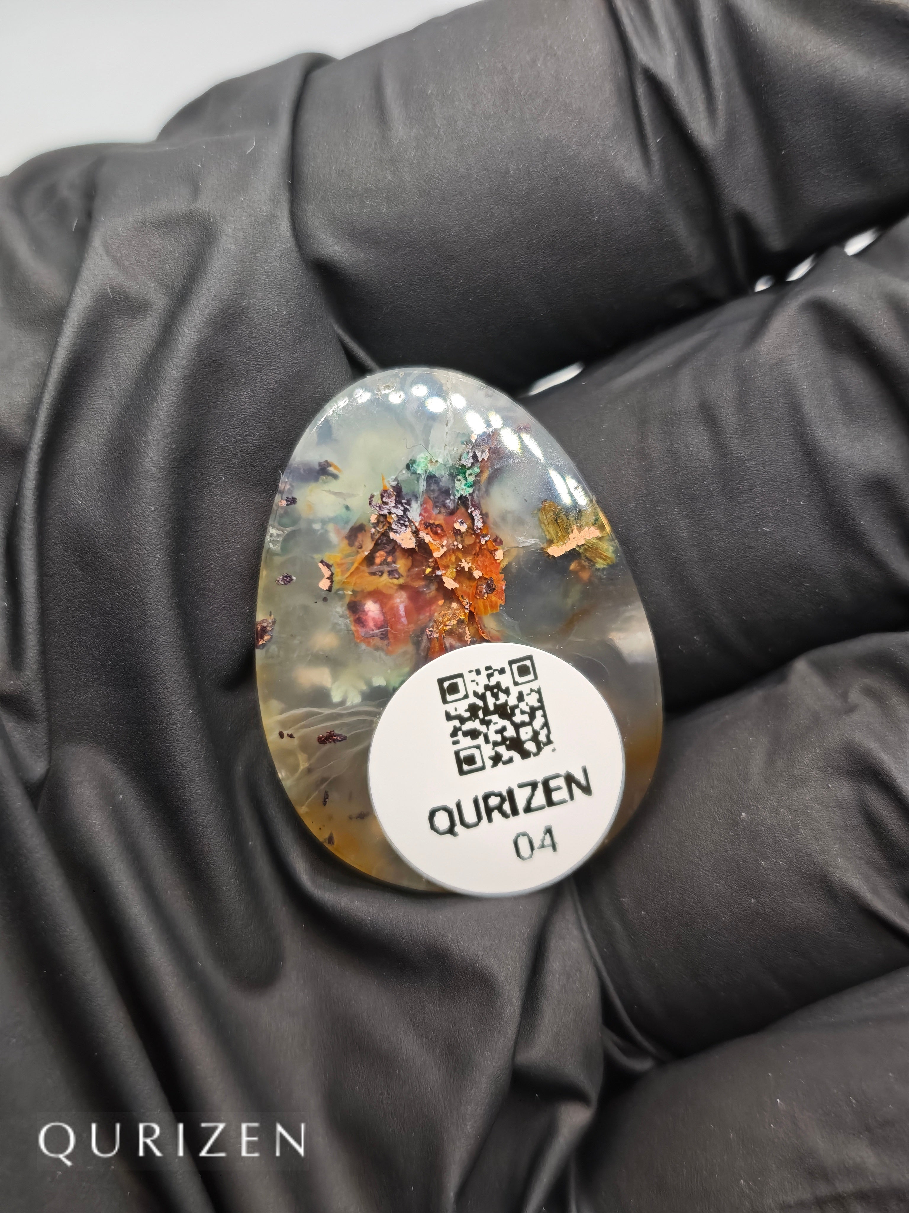 Premium Copper Chrysocolla Cab Polished (Cabochon)