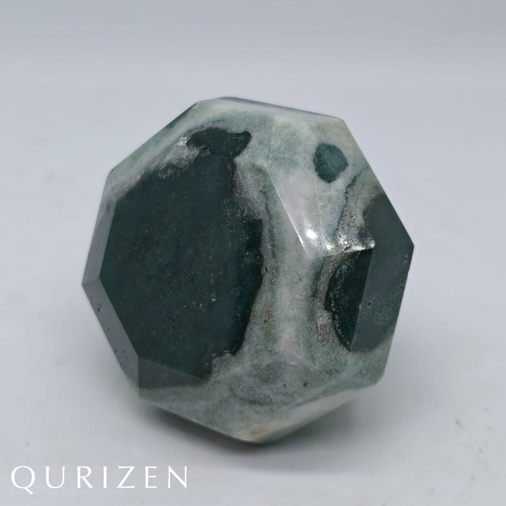 Natural Moss Agate Polished Freeform