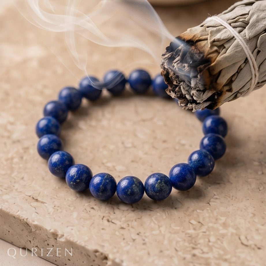 Handmade Lapis Lazuli Bracelet