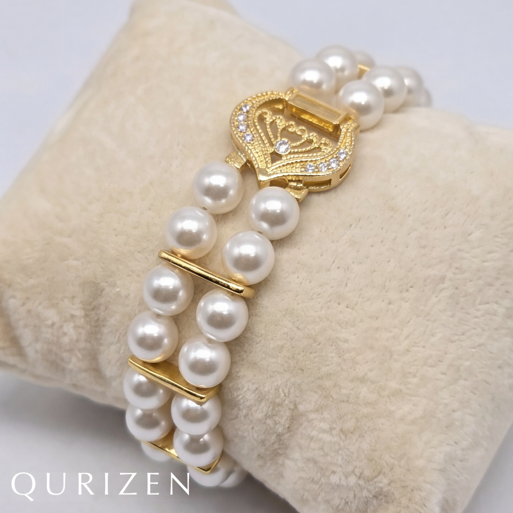 Royal Pearl Bracelet | Handcrafted Freshwater Pearls