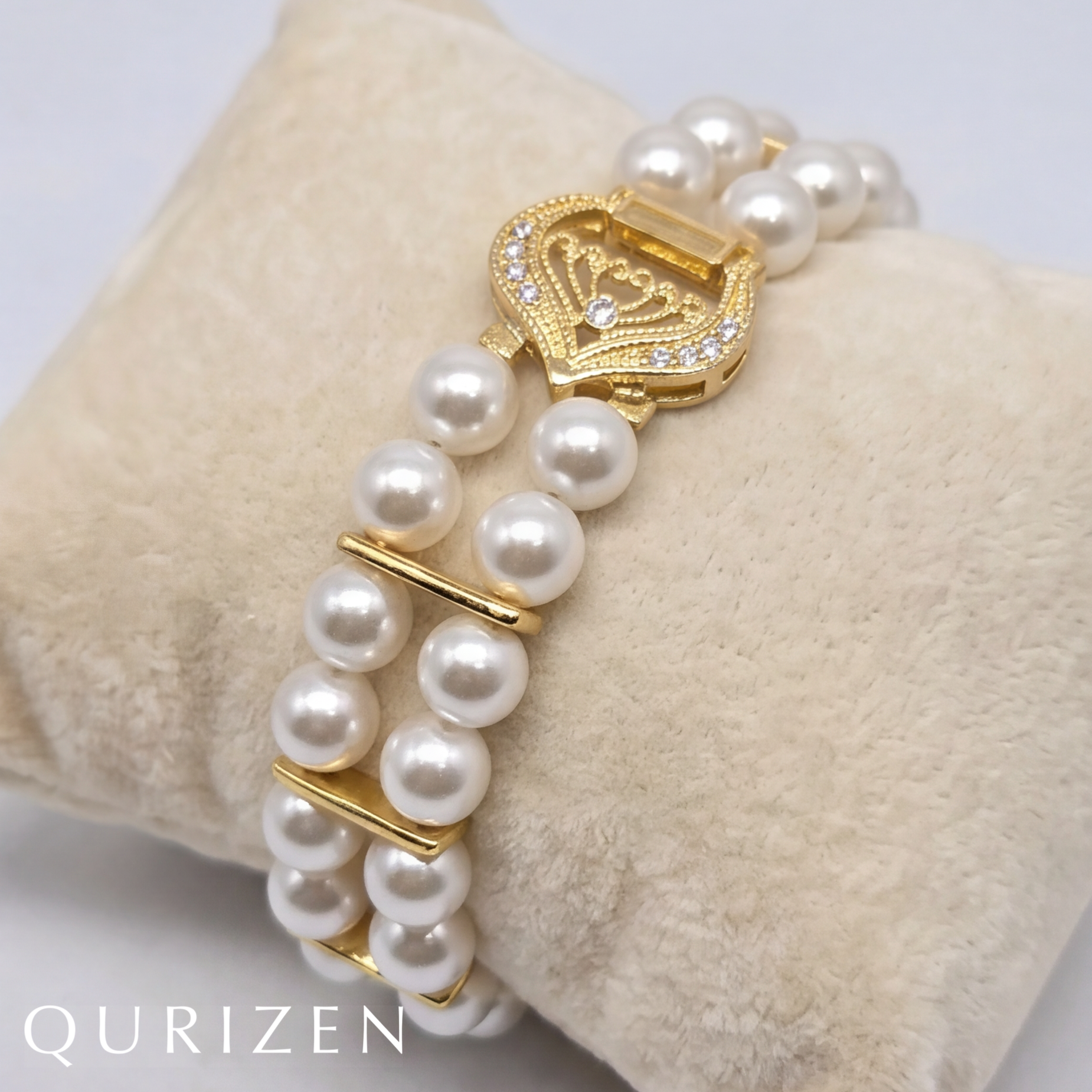 Royal Pearl Bracelet | Handcrafted Freshwater Pearls