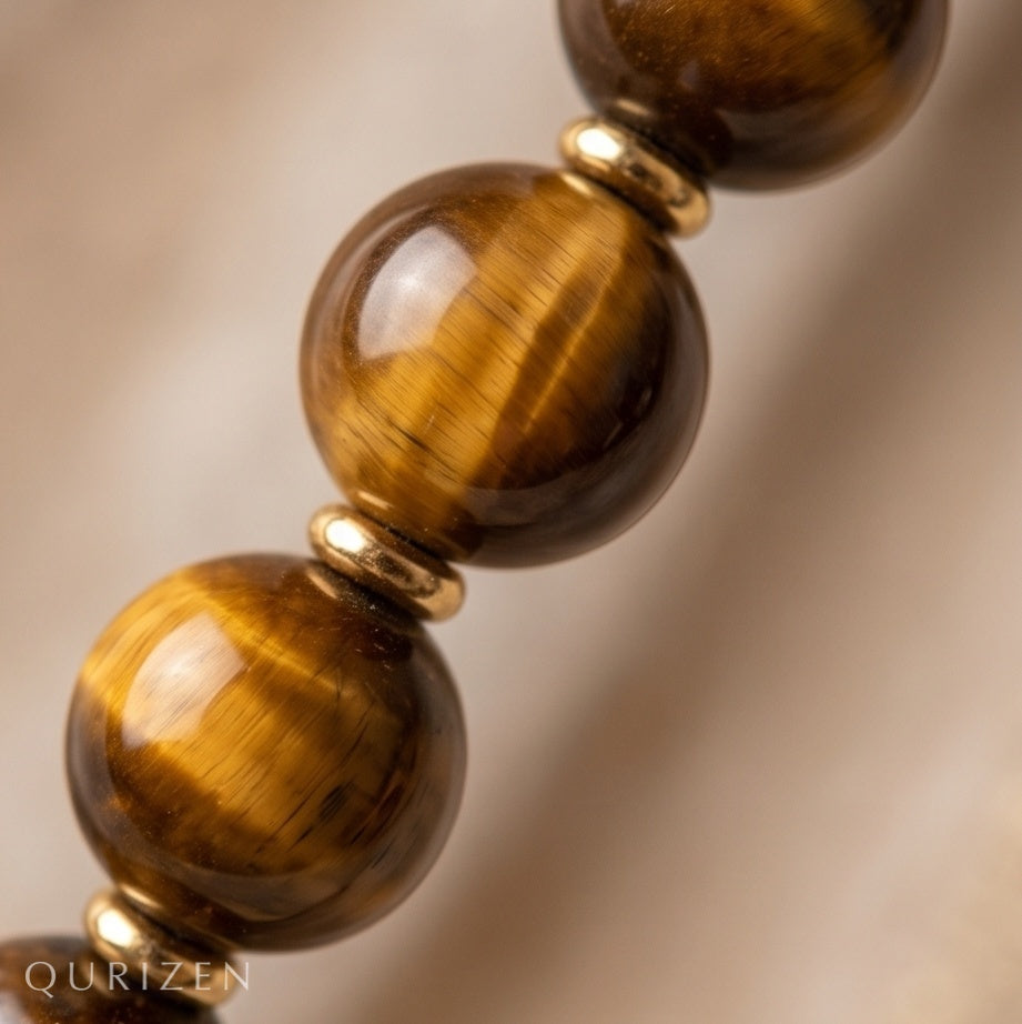 Handmade Tiger Eye Bracelet