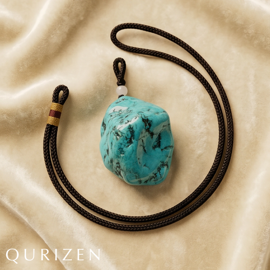 Natural Turquoise Hanging Ornament