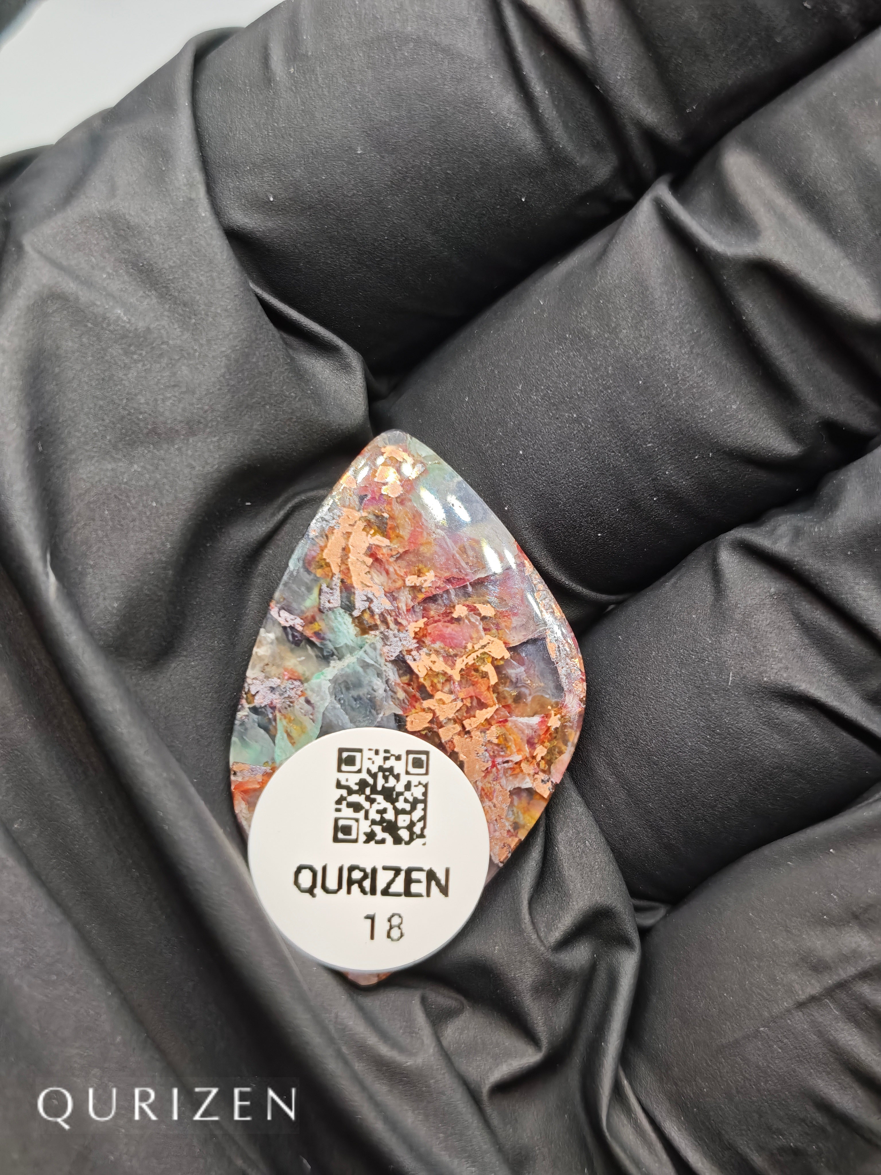 Premium Copper Chrysocolla Cab Polished (Cabochon)