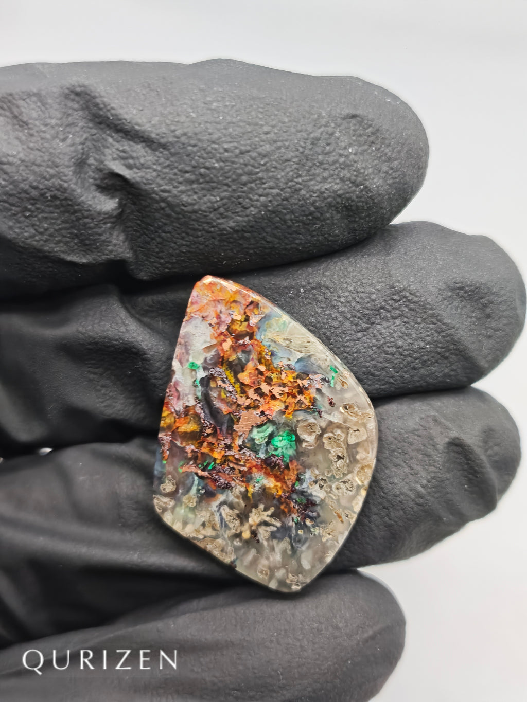 Premium Copper Chrysocolla Cab Polished (Cabochon)