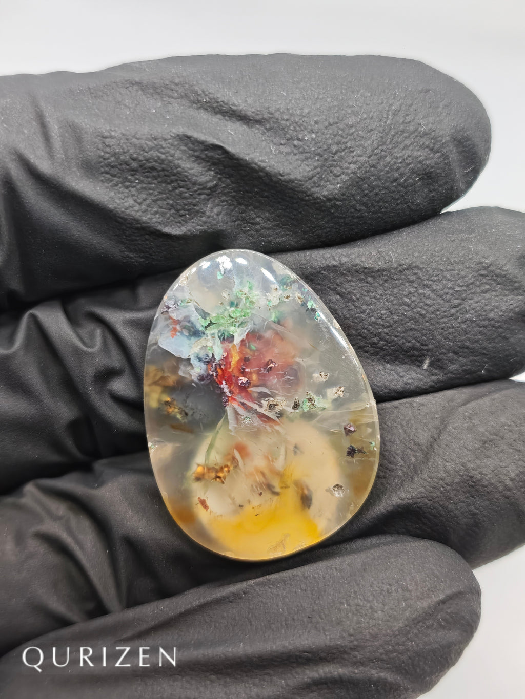 Premium Copper Chrysocolla Cab Polished (Cabochon)