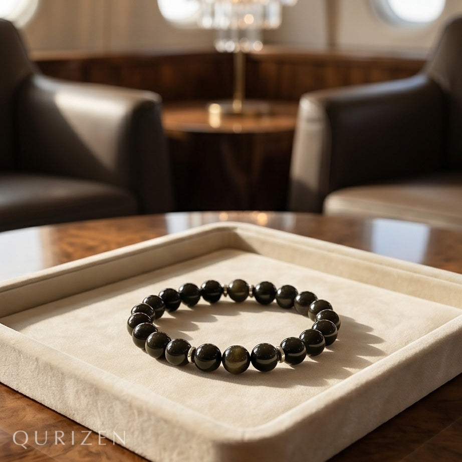 Handmade Golden Obsidian Bracelet