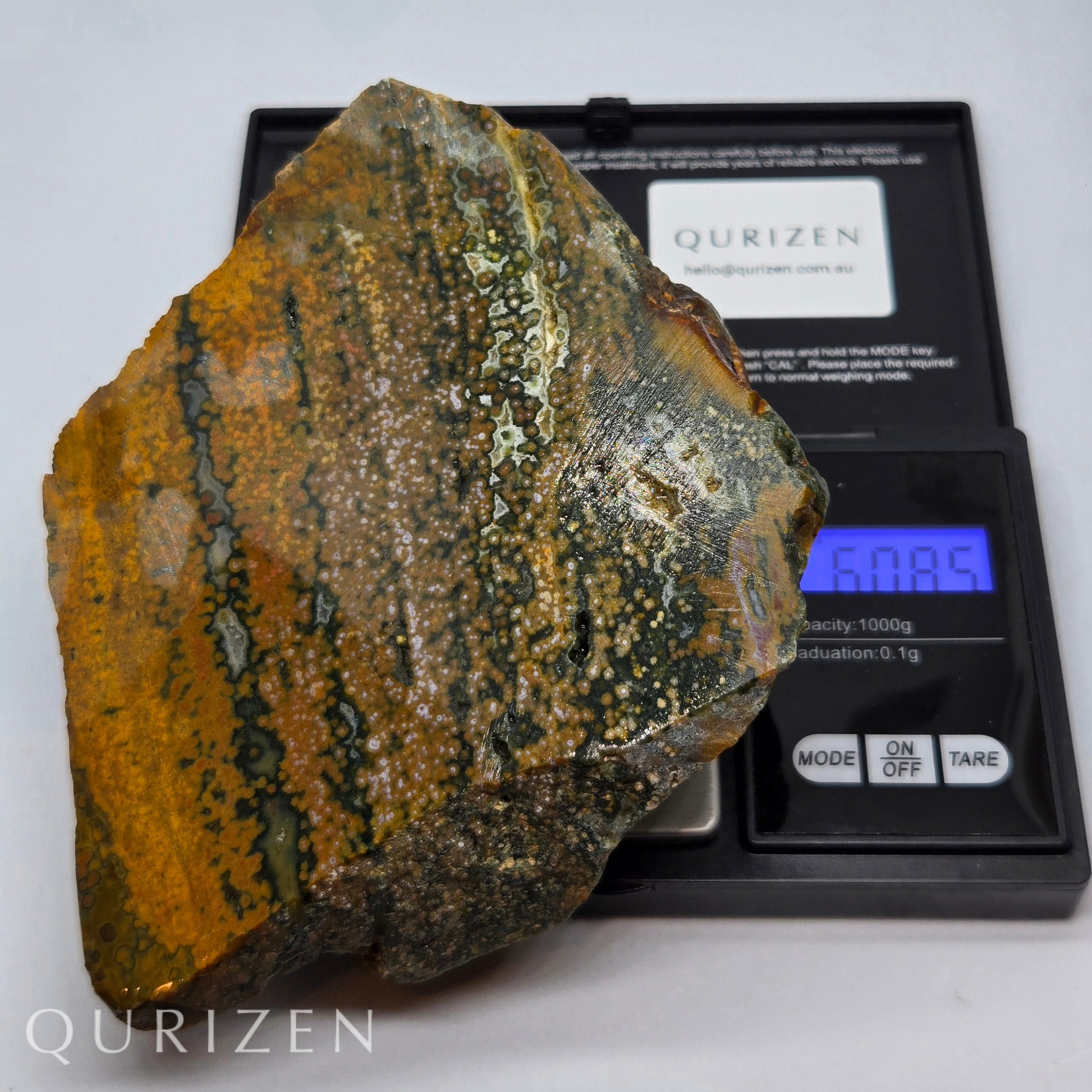Premium Polished River Jasper Landscape Slab
