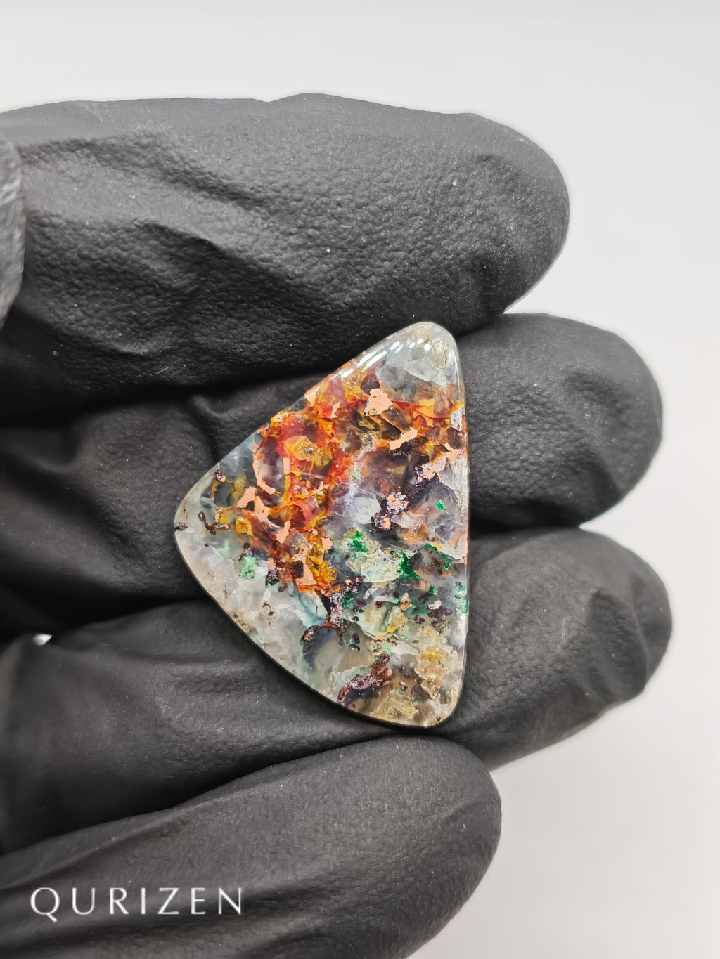 Premium Copper Chrysocolla Cab Polished (Cabochon)
