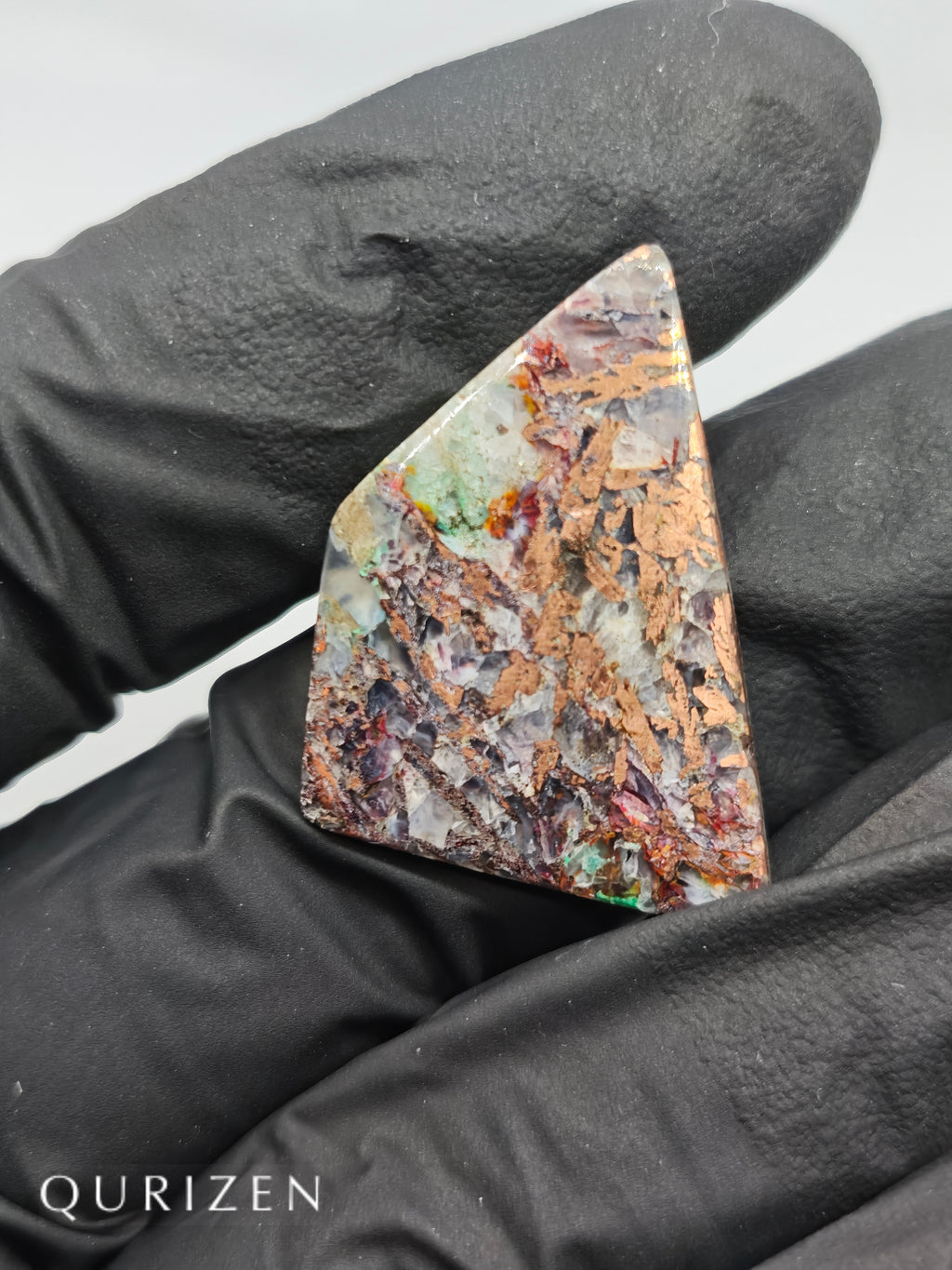 Premium Copper Chrysocolla Cab Polished (Cabochon)