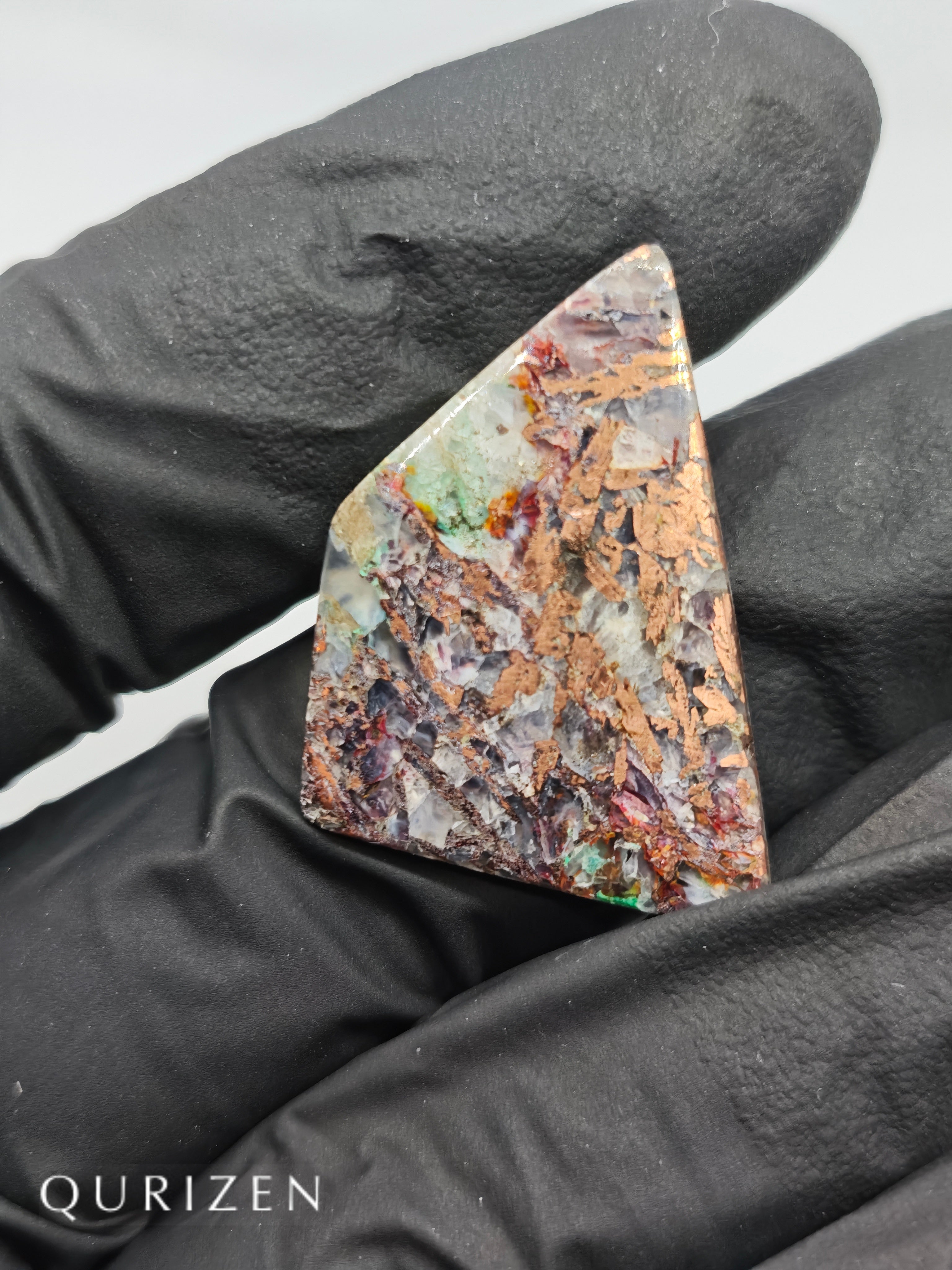 Premium Copper Chrysocolla Cab Polished (Cabochon)