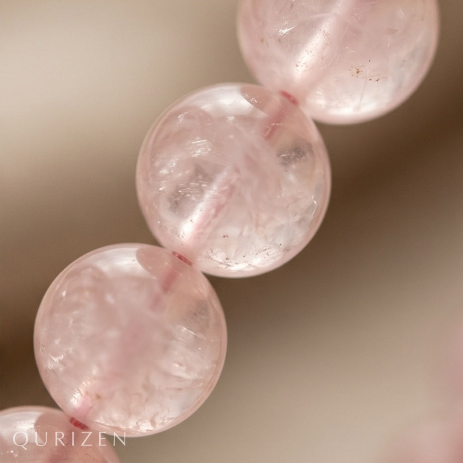 Handmade Rose Quartz Bracelet