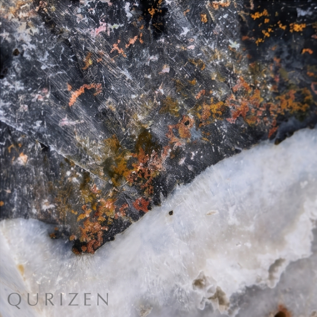 Polished Landscape Moss Agate & Copper Slab