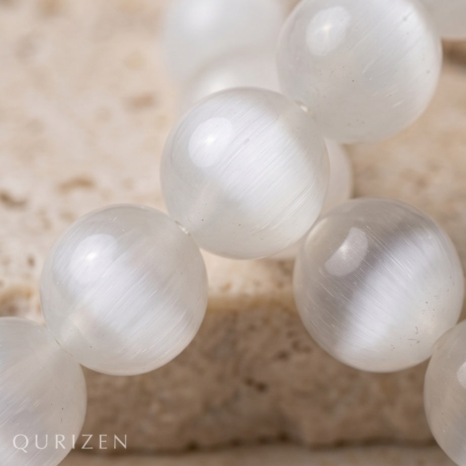 Handmade Selenite Bracelet