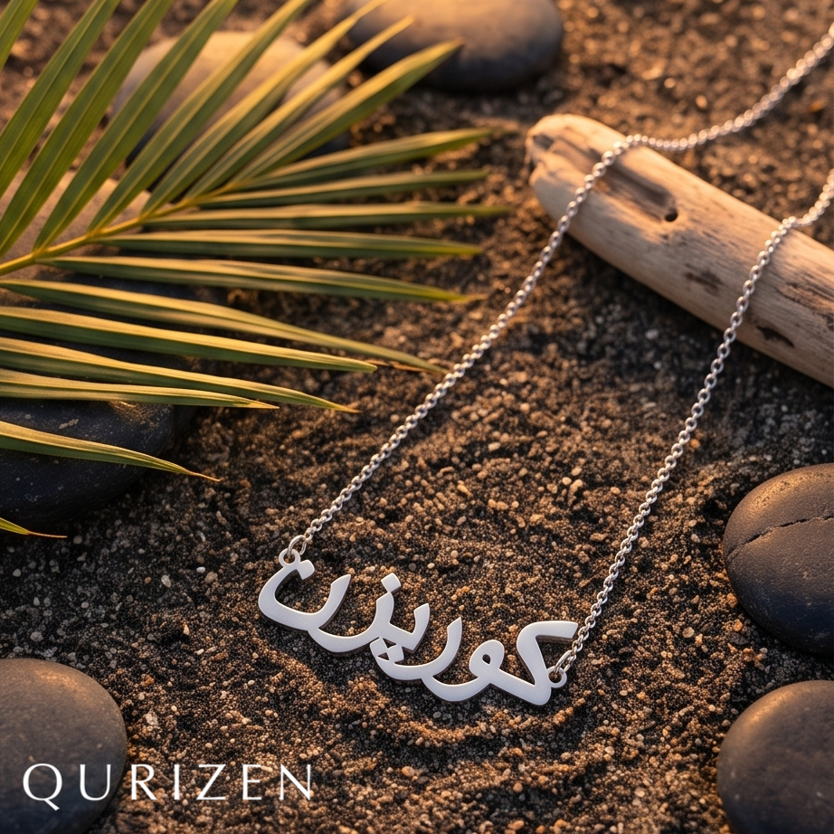 Your Name | Custom 925 Sterling Silver Necklace – Made in UAE