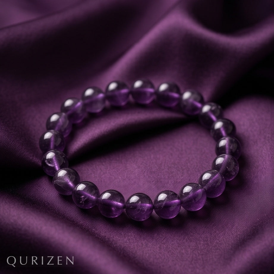 Handmade Amethyst Bracelet
