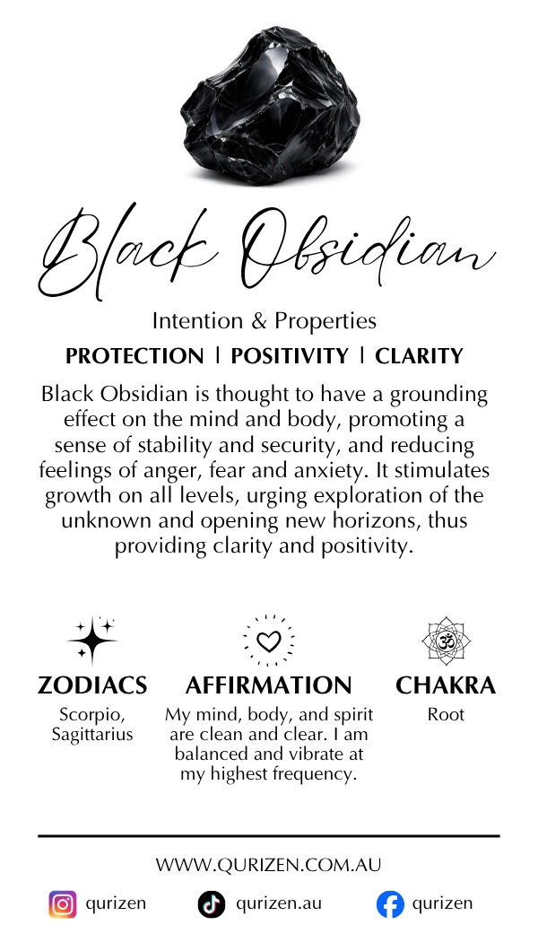 Handcrafted Black Obsidian Luxury Bead Bracelet