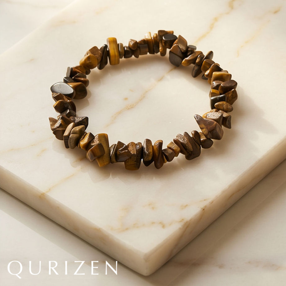 Tiger's Eye Chips Bracelet