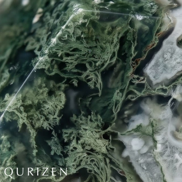 Natural Moss Agate Polished Freeform