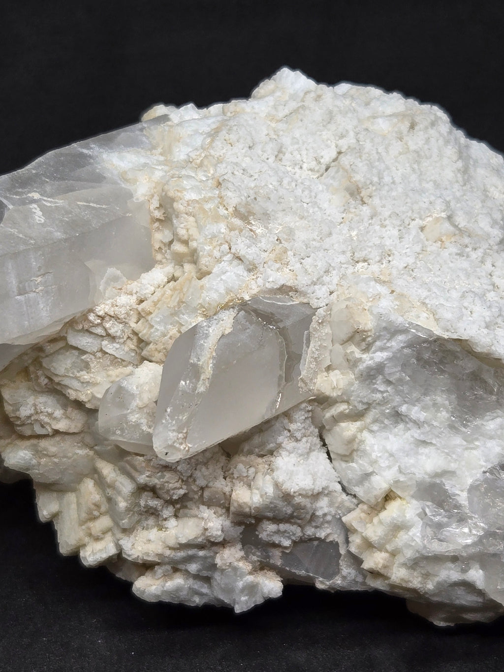 Alpine Crest | Quartz Crystal on Feldspar Matrix