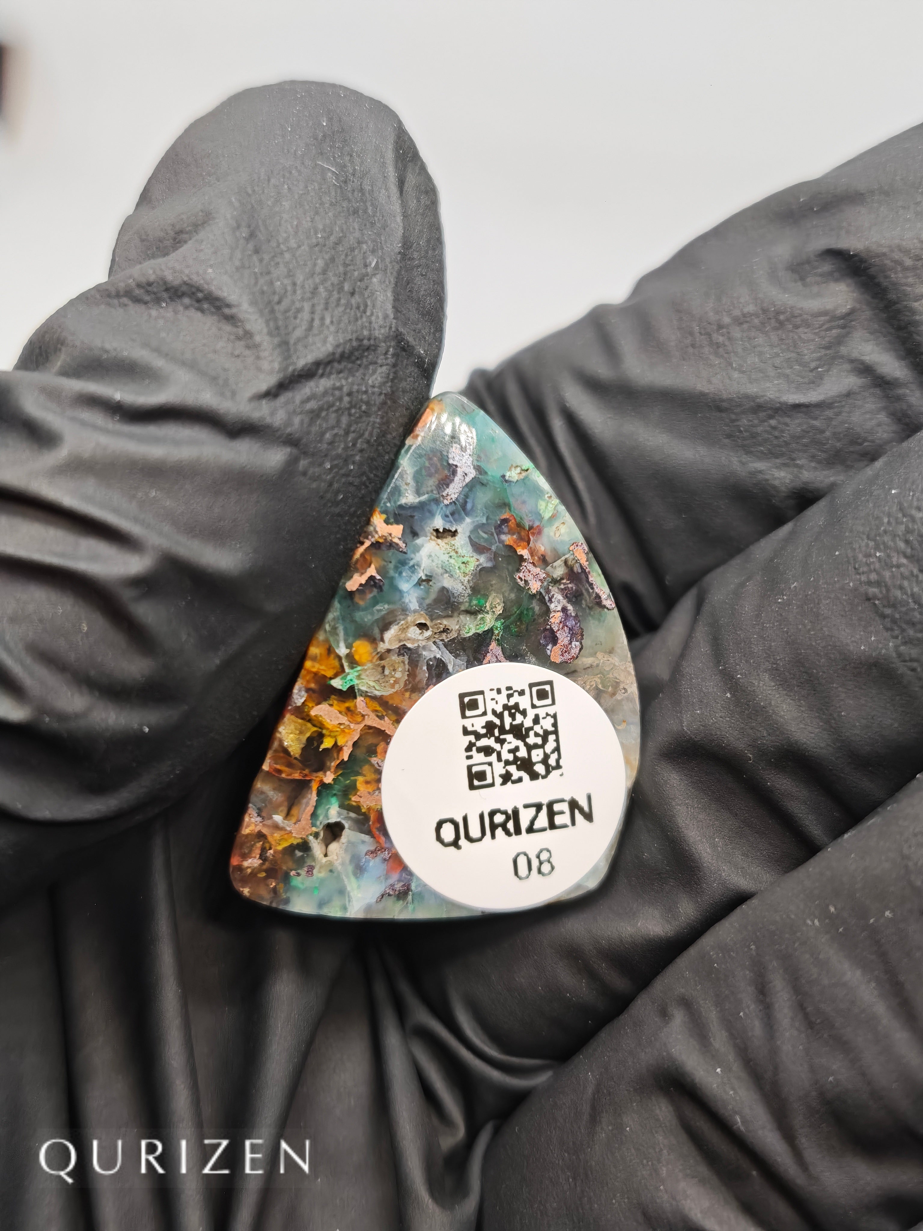 Premium Copper Chrysocolla Cab Polished (Cabochon)