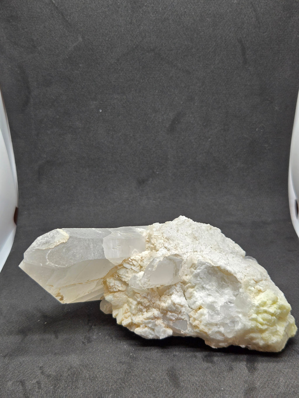 Alpine Crest | Quartz Crystal on Feldspar Matrix